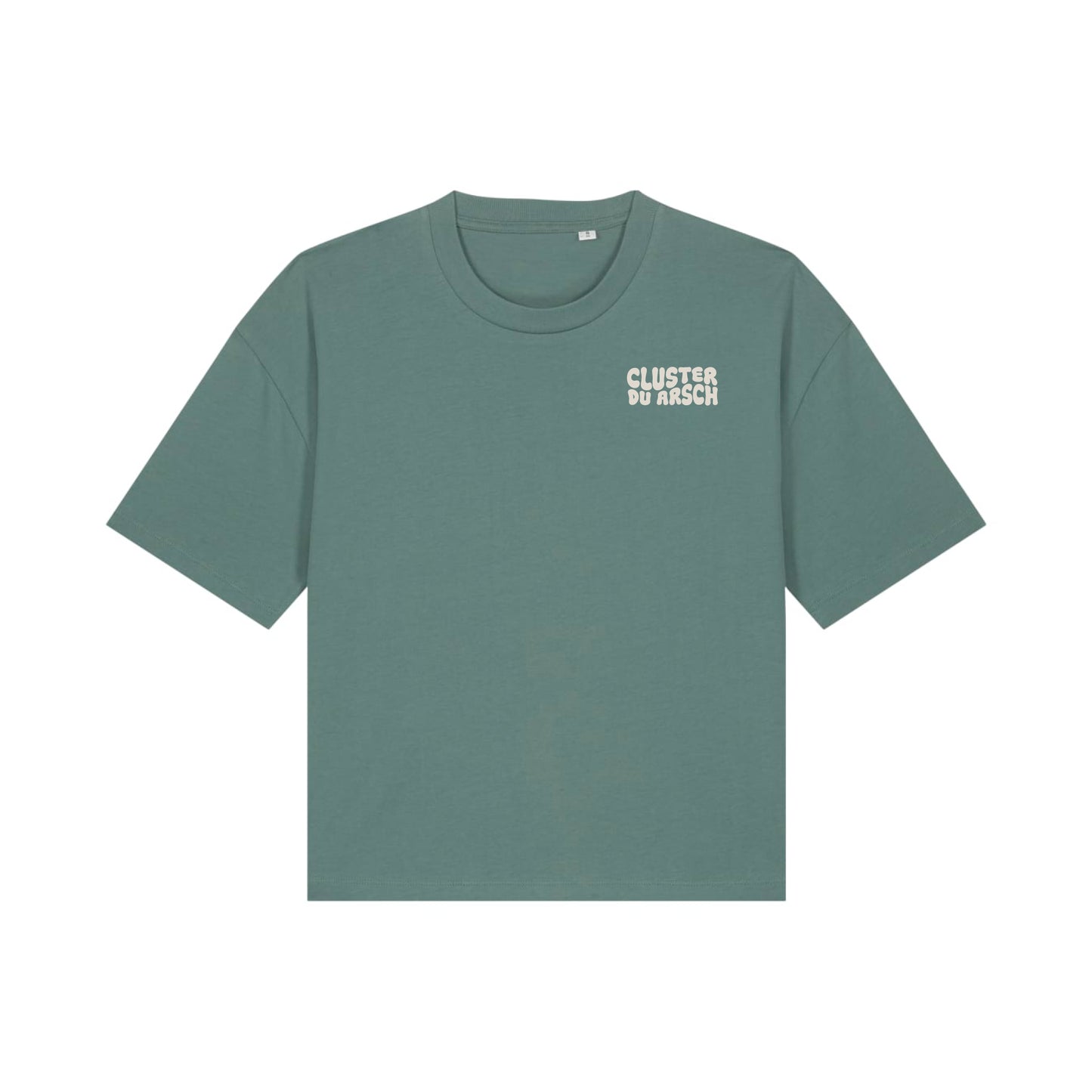 Boxy T-Shirt - "Cluster du Arsch"